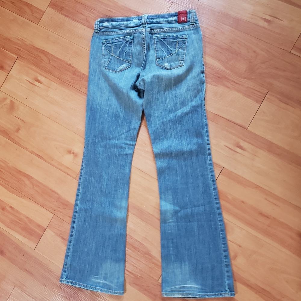 IT! Jeans distressed flare denim size 29 - Picture 4 of 7